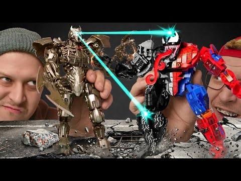 *NEW* Transformers VENOM Spider Fusion vs Zoochosis Mutant! 😱 The MOST INSANE Fusion EVER Built!