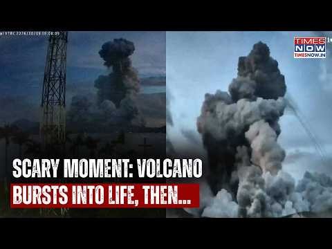 Scary Manila Moment On Cam: Philippines Volcano Bursts Into Life, Then This Happens| Ash Cloud