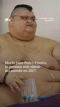 “Desde que nací estoy luchando con mi peso”: Entrevista de Juan Pedro Franco en 2017 - N+ #shorts