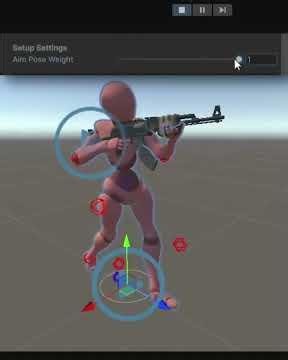 This tool automatically sets up procedural third person weapon IK in Unity