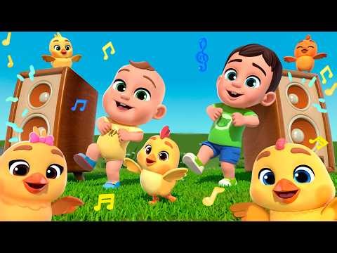 Where Did The 5 Chicks Go? | Lalafun Nursery Rhymes