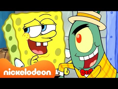 SpongeBob | I migliori e peggiori travestimenti di Plankton 🥸 | Nickelodeon Italia