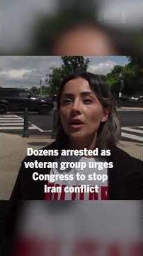 U.S. Capitol Police detain veterans protesting Iran war in Washington
