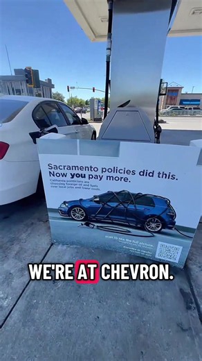 This was Chevron’s response to the left’s stickers blaming President Trump. Chevron is letting customers know in California that it’s not Donald Trump causing the insane gas prices in the state, it’s California Democrats. Chevron just added these new signs to their pumps, educating customers, “Sacramento policies did this. Now you pay more.” “California politicians are choosing foreign oil and fuels over local jobs and lower costs.” Companies willing to educate the public and tell the truth. It’