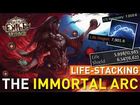This build is TOO OP?! Immortal Life-Stacker ARC effortlessly deletes ALL END GAME ! Mirage 3.28