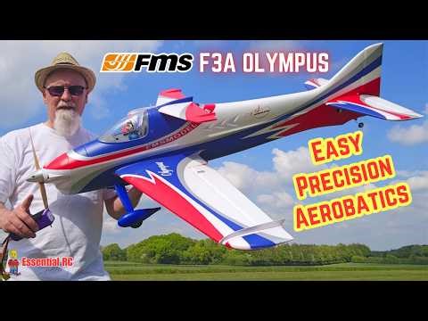 RECOMMENDED ! Best Budget RC Aeroplane for practicing Smooth Precision Aerobatics | FMS F3A Olympus