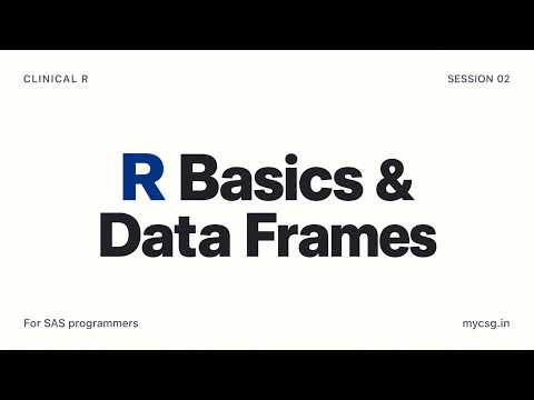 Session 02 | R Basics: Creating Data and Filtering Rows