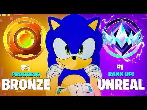 UNRANKED to UNREAL *SOLO* RANKED SPEEDRUN! (WORLD RECORD)