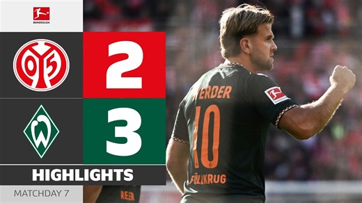 ANOTHER Füllkrug Brace! | MAINZ 05 - WERDER BREMEN | Highlights | Matchday 7 – Bundesliga 2026/27