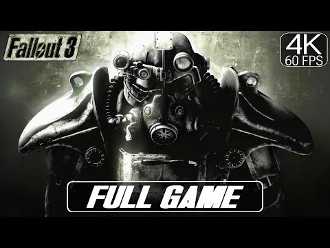 Fallout 3 Full Game Walkthrough - [4K 60FPS]