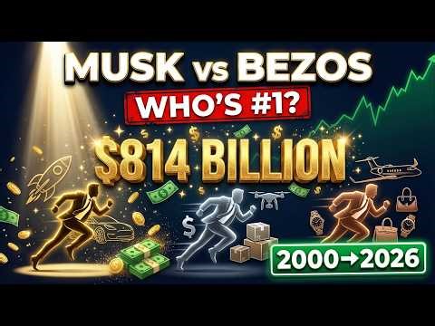 🏆 Richest People Racing (2000-2026) | Elon Musk's INSANE Rise to $814 Billion!