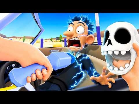 I Electrocuted Customers for SKULLS in Gas N Cars VR