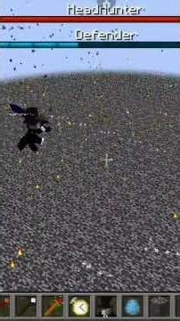 (Short) Head Hunter vs Defender | Minecraft Java | Mob Battle #minecraft #mobbattle