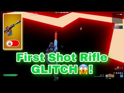 Fortnite 1v1 With Every Gun First Shot Rifle GLITCH😱! 
