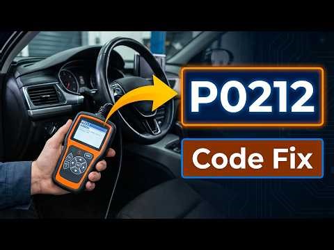 How To Fix P0212 Code - Cylinder 12 Injector Circuit Malfunction - Fuel Injector Repair