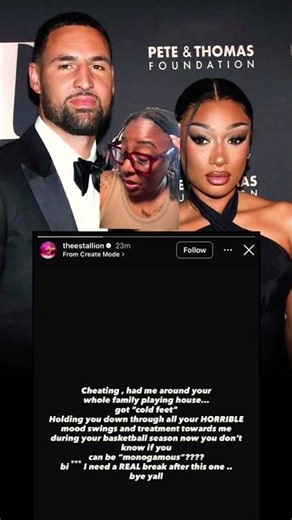 Megan Thee Stallion Ends Relationship with Klay Thompson ❤️‍🩹 #relationship