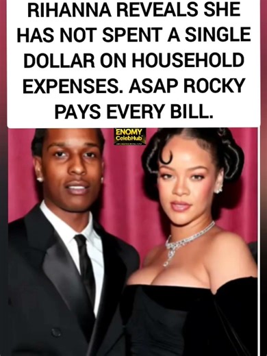 Rihanna Reveals She Pays ZERO Household Bills – ASAP Rocky Covers Everything