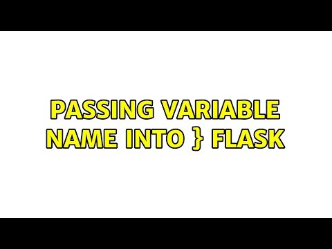 Passing variable name into {{ }} flask