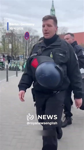 German police forcibly arrest pro-Palestinian protesters in Berlin