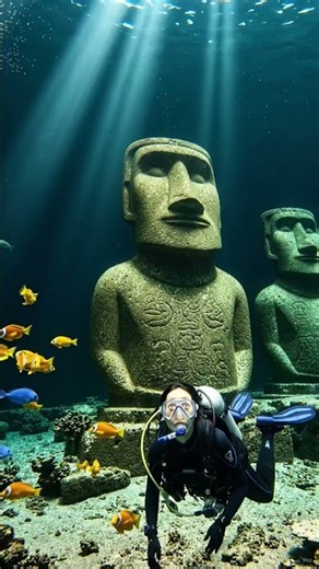 Easter Island’s Hidden Ocean Mystery 😱 What’s Beneath the Waves?