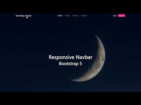 How to Create Responsive Navbar & Sidebar with Bootstrap 5 | Step-by-Step Tutorial | dashboard