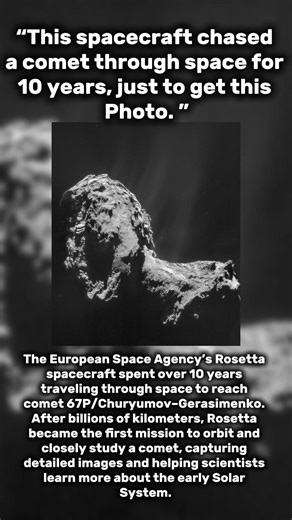 This Spacecraft Chased a Comet for 10 Years!