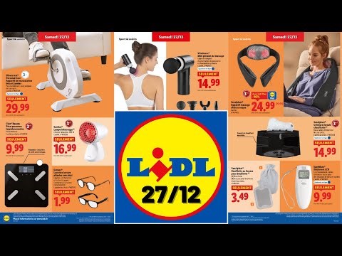 catalogue LIDL du samedi 27 décembre 2025 ✅ Arrivage maison, sport et santé 🔥 Promo Nouvel An