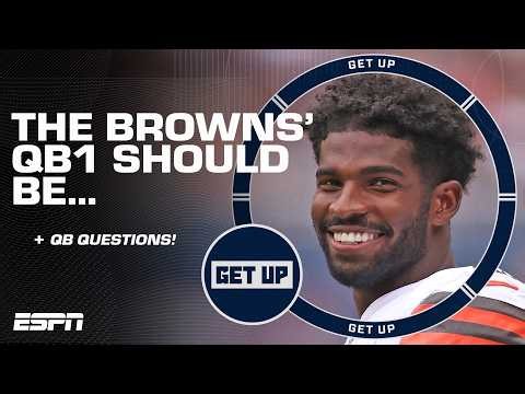 Mike Tannenbaum calls for the Cleveland Browns to ‘PUT SHEDEUR out there!’ 👀 | Get Up