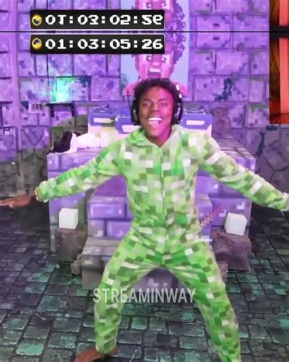 Speed DANCES to CaptainSparklez's Creeper Song 🥀💀