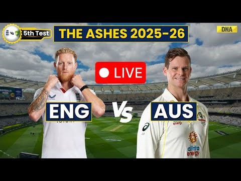 AUS Vs ENG Live: Australia Vs England Live 5th Test Match I ENG Vs AUS Live Cricket