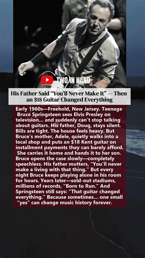 His Father Said “You’ll Never Make It” — Then an $18 Guitar Changed Everything