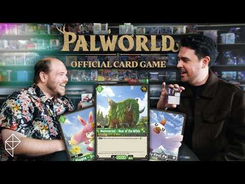 How does the Palworld OFFICIAL CARD GAME play?