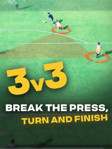 3v3 Break the Press: Turn and Finish Game Design