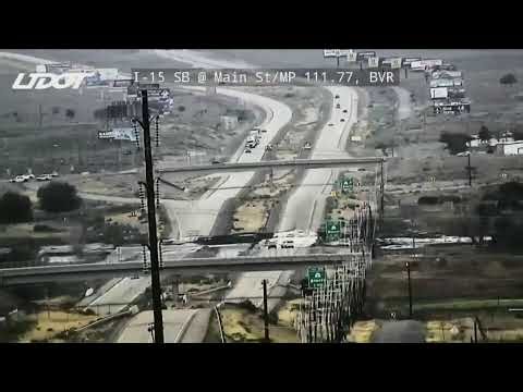 STREAMING: I-15 closed in both directions in Beaver after flooding, mudslide breach interstate