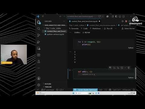 Day 2: Data Analysis & Visualization Using Python