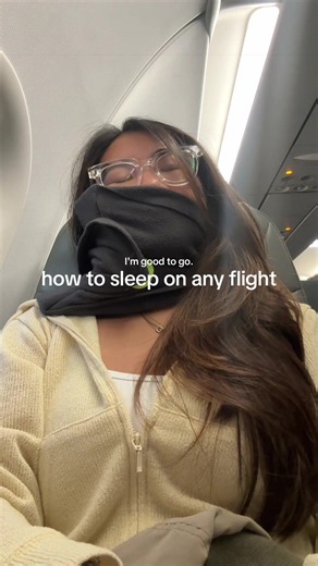 take that cheap flight and travel more ✈️ you can sleep (like actually sleep) on the plane #traveltok #travellife #travelhacks #travelmore #creatorsearchinsights