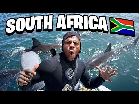 iShowSpeed Goes SHARK DIVING in South Africa!