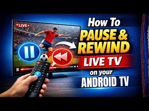 How To Pause and Rewind Live TV on your Android TV