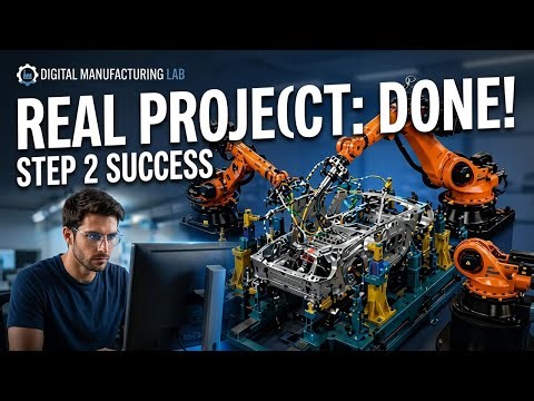 Manufacturing Simulation Made Real | Process Simulate Project Build