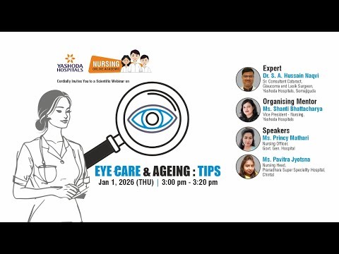 Eye Care And Aging: Essential Tips For Healthy Vision| Nursing Webinar