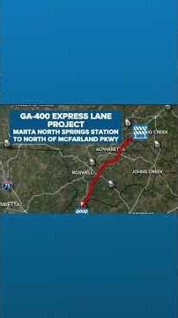 GDOT breaks ground on GA-400 express lanes project