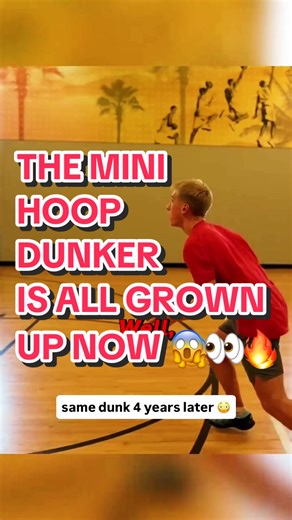 Mini Hoop Transformation to NBA Dunks Journey