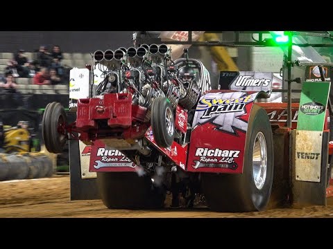 WILD! Tractor Pulling 2026! Light Modified Tractors! Mac Trailer Winter Nationals! MATS 2026.