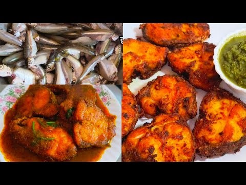 3 fishes recipe | Fish fry | Fish gravy| Chotti Fish ki recipe| Mostura's kitchen 