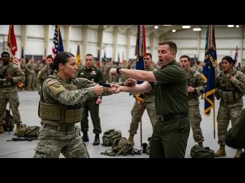 “Know Your Place!” He Slapped Her — Then She Broke His Wrists in Front of 500 Soldiers