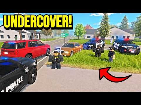 UNDERCOVER POLICE PATROL! (BARRICADED SUSPECT) | ER:LC (Roblox)