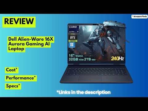 Dell Alienware 16X Aurora Review: RTX 5070 & Intel Ultra 9 AI Powerhouse