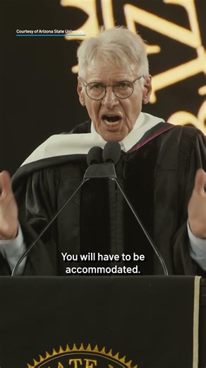 Harrison Ford gives viral commencement speech: ‘Go change the world’