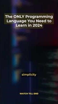 The ONLY Programming Language You Need to Learn in 2026