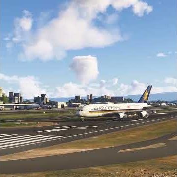 Singapore Airlines A380 Powerful Takeoff | World’s Largest Passenger Plane Departure
